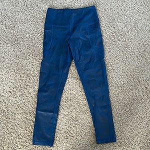 CRZ YOGA Fuax Leather Leggings